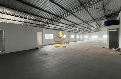Salão comercial na área superior para locação em guarulhos-sp: espaço amplo no jardim brasil com 300m², 1 sala e 1 banheiro!