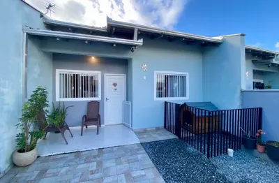 Excelente casa geminada averbada no paranaguaramirim
