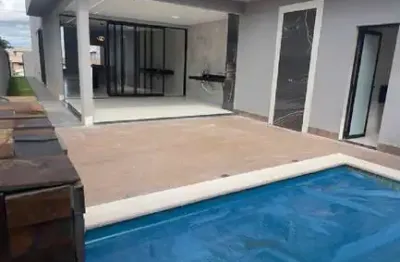 Casa em condomínio fechado com 3 quartos à venda na Rua JV 4, Residencial Condomínio Jardim Veneza, Senador Canedo