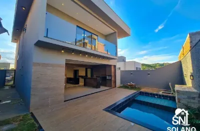 Casa em condomínio fechado com 6 quartos à venda na Rua Jardins, 123, Jardins Capri, Senador Canedo