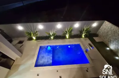 Casa em condomínio fechado com 3 quartos à venda na Rua Jardins, 123, Jardins Capri, Senador Canedo
