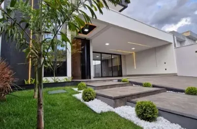 Bela casa de alto padrão localizada no setor moinho dos ventos goiânia com 4 suítes plenas