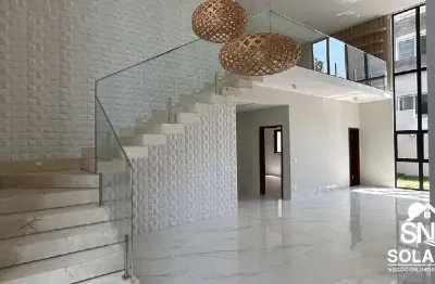 Casa em condomínio fechado com 3 quartos à venda na Rua Parnaíba, 1, Alphaville Flamboyant Residencial Araguaia, Goiânia