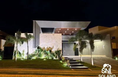 Vendo excelente casa térrea nova , completa em marcenaria , casa toda  inteligente e automatizada no condomínio portal do sol garden golf go.