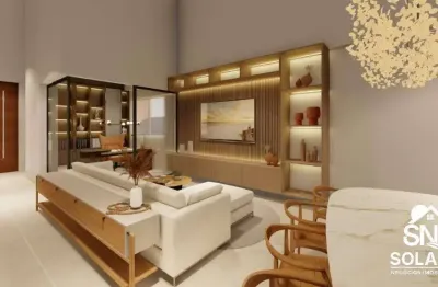 Casa em condomínio fechado com 3 quartos à venda na Rua GGC25, 142, Residencial Goiânia Golfe Clube, Goiânia