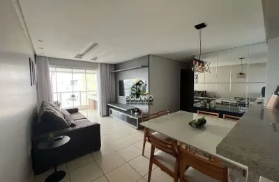 Apartamento mobiliado para alugar no bairro jardim atlântico - goiânia/go