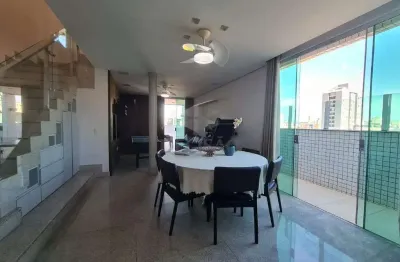 Cobertura à venda, 4 quartos, 2 suítes, 4 vagas, santa tereza - belo horizonte/mg