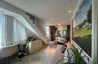 Cobertura à venda, 4 quartos, 2 suítes, 3 vagas, sion - belo horizonte/mg