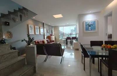 Cobertura à venda, 3 quartos, 1 suíte, 3 vagas, funcionários - belo horizonte/mg