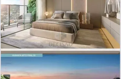 Apartamento 1 quarto à venda, 1 quarto, 1 suíte, 1 vaga, vila da serra - nova lima/mg