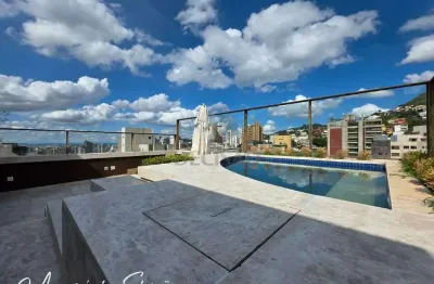 Cobertura à venda, 4 quartos, 1 suíte, 3 vagas, sion - belo horizonte/mg