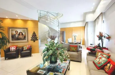 Cobertura à venda, 4 quartos, 2 suítes, 4 vagas, funcionários - belo horizonte/mg