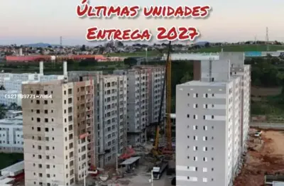 Apartamento para venda em taubaté, parque paduan, 2 dormitórios, 1 banheiro, 1 vaga