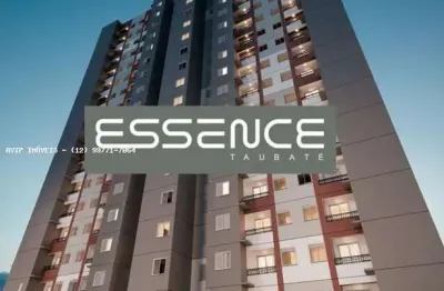 Apartamento para venda em taubaté, barranco, 2 dormitórios, 1 banheiro, 1 vaga