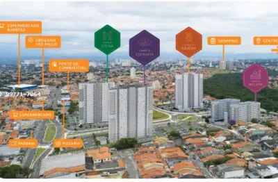 Apartamento para venda em são josé dos campos, reserva vale real, 2 dormitórios, 1 banheiro, 1 vaga