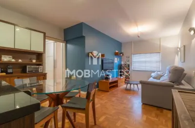 Apartamento 2 quartos sendo 1 suíte com 81.0 m², à venda no bairro itaim bibi - mobiliado