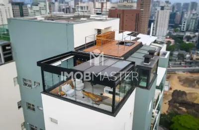 Cobertura com 150 m², 2 quartos sendo 2 suítes à venda no itaim bibi.