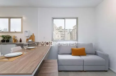 Apartamento com 32 m², 1 quarto sendo 1 suíte à venda no bairro bela vista.