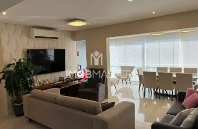 Apartamento com 134 m², 3 quartos sendo 3 suítes à venda no bairro vila anastácio.