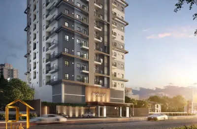 Apartamento na planta com 3 quartos, sendo 1 suíte, sacada com churrasqueira, 1 vaga de garagem e ampla área de lazer