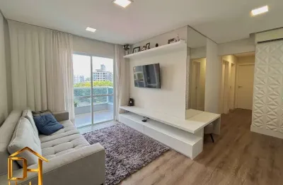 Apartamento com 3 quartos, sendo 1 suíte e 2 vagas de garagem individuais no bairro santo antônio em joinville