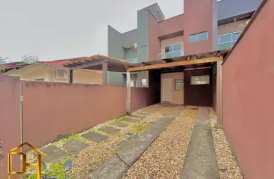 Sobrado geminado com 2 quartos e 2 vagas de garagem no bairro itaum em joinville