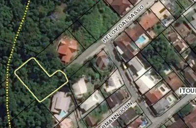 Terreno à venda, 1014 m² por r$ 600.000,08 - itoupava seca - blumenau/sc