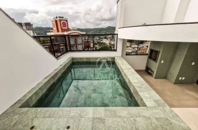 Cobertura com 3 dormitórios à venda, 244 m² por r$ 2.350.000,00 - jardim blumenau - blumenau/sc