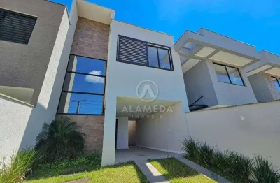 Sobrado à venda, 138 m² por r$ 670.000,00 - gaspar mirim - gaspar/sc