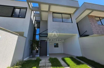Sobrado à venda, 142 m² por r$ 695.000,00 - gaspar mirim - gaspar/sc