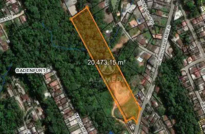 Terreno à venda, 20479 m² por r$ 3.200.000,00 - badenfurt - blumenau/sc