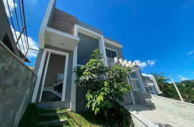 Sobrado à venda, 154 m² por r$ 650.000,00 - escola agrícola - blumenau/sc