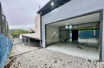 Galpão para alugar, 350 m² por r$ 15.200,00/mês - velha - blumenau/sc