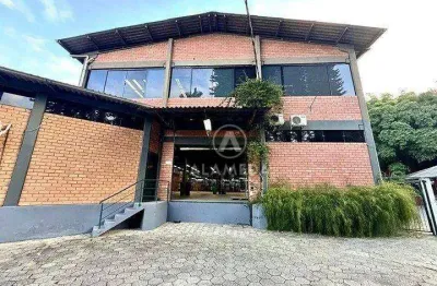Galpão para alugar, 1700 m² por r$ 25.951,95/mês - velha central - blumenau/sc