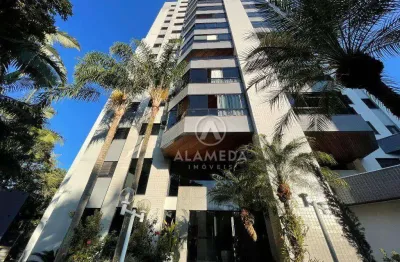 Apartamento com 3 dormitórios à venda, 138 m² por r$ 1.090.000,00 - centro (blumenau) - blumenau/sc
