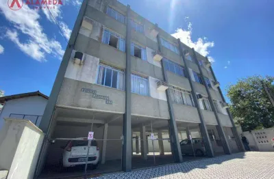 Apartamento com 1 dormitório para alugar, 43 m² por r$ 1.628,00/mês - bom retiro - blumenau/sc