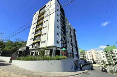 Apartamento com 2 dormitórios à venda, 63 m² por r$ 390.000,00 - escola agrícola - blumenau/sc