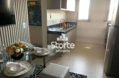 Apartamento com 2 dormitórios para alugar, 50m² por r$ 4.150/mês - umuarama - uberlândia/mg