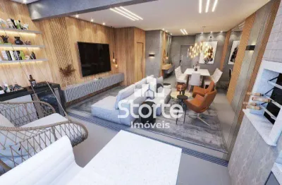 Apartamentos com 3/4 à venda, 86m² e 90m² sendo a partir de r$ 608.900 - santa mônica - uberlândia/mg