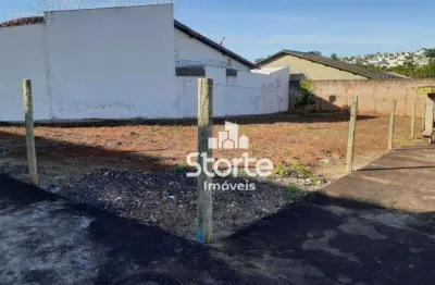 Terreno de esquina à venda, 360m² por r$ 380.000 - cidade jardim - uberlândia/mg