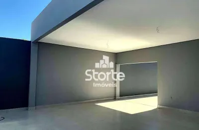 Casa nova com 3 dormitórios à venda, 142m² por r$ 850.000 - jardim botânico - uberlândia/mg