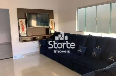 Casa com 4 dormitórios à venda, 180 m² por r$ 580.000,00 - jardim das palmeiras - uberlândia/mg