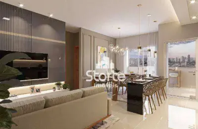 Apartamentos com 2 dormitórios à venda, 59,87m² e 66,33m² sendo a partir de r$ 360.000 - tubalina - uberlândia/mg