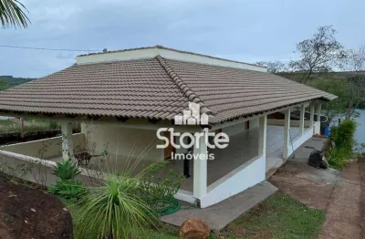 Rancho com 4 dormitórios à venda por r$ 1.200.000,00 - represa de miranda - indianópolis/mg