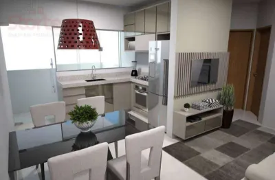 Apartamento com 2 dormitórios à venda, 53 m² por r$ 305.000,00 - bem viver - uberlândia/mg
