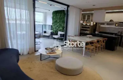 Apartamentos de alto padrão com 3 ou 4 suítes à venda, 225m² sendo a partir de r$ 3.003.392,72 - jardim das acácias - uberlândia/mg
