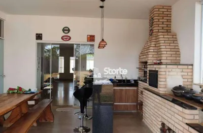 Chácara com casa de alto padrão à venda, 1.010m² por r$ 850.000 - valparaíso - uberlândia/mg