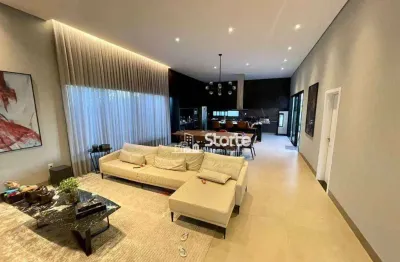 Casa com 3 dormitórios à venda, 207 m² por r$ 2.100.000,00 - condomínio alphaville 1 - uberlândia/mg