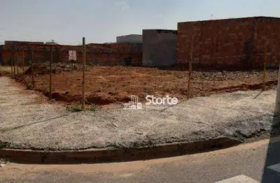 Terreno de esquina à venda, 250m² por r$ 210.000 com opção do ágio - são bento - uberlândia/mg