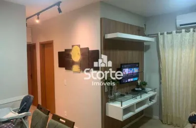 Apartamento com 3 dormitórios à venda, 62m² por r$ 220.000 - jardim holanda - uberlândia/mg